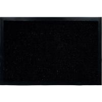 Коврик придверный 40*60см VORTEX "TRIP" влаговп. ребристый черный 24190/15шт/Профит