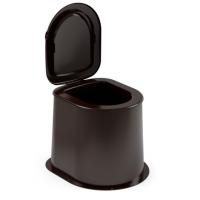 Туалет дачный 16л коричневый М1295 /5шт/ Альтерн