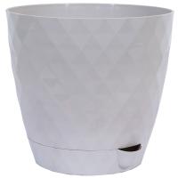 Кашпо Румба 3л льняной с прик. под. /24шт/ДТ