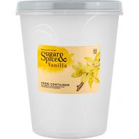 Емкость д/прод. Vanilla 1л с завинч. крышкой трюфель SE1889 /12шт/ПР