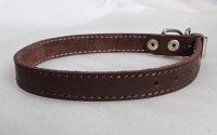 Ошейник кожа 20мм 1слойный безразмерный 40-45см/40588 Ошейник кожа 20мм 1слойный безразмерный 40-45см/40588