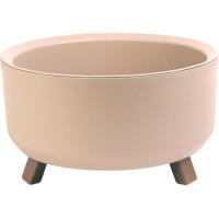 Кашпо Грация прайм 1,3л пудровый КШ-4294