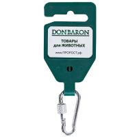 Карабин с фиксатором №4 /1шт/ DONBARON Карабин с фиксатором №4 /1шт/ DONBARON