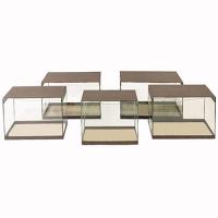 Аквариум прямоугольный матрешка с крышкой 167л (43,38,33,29,24)