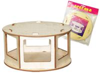 Кормушка для птиц сборная "Беседка"