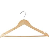 Вешалка W2-РА деревянная с перекладиной резиновым покрытием   Вешалка W2-РА деревянная с перекладиной резиновым покрытием