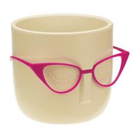 Кашпо МАРИ 0,65л белая глина М3075 Кашпо МАРИ 0,65л белая глина М3075