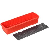 Ящик д/рассады 59*19*12см терракот с дренаж. решеткой /10шт/Рад