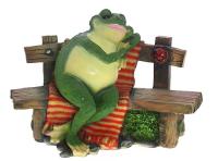 Лягушка на лавке H-31см123251/F178 Лягушка на лавке H-31см123251/F178