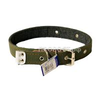 Ошейник брезентовый 30мм Н/У на фетре/180031/Бим Ошейник брезентовый 30мм Н/У на фетре/180031/Бим