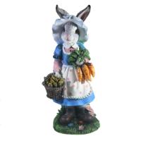 Зайка-огородница L25W19H53см 123490/F221 Зайка-огородница L25W19H53см 123490/F221
