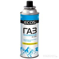 Газ ЭКОС GC-220 в портативном баллоне 220г (4шт) цанговый всесезонный/28шт/140539/ECOS