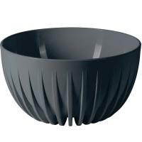 Кашпо-миска Сигма 4,5л антрацит с вставкой 24*14см М24-12 