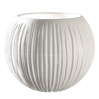 Кашпо Сфера 1,7л белый КШ-9521