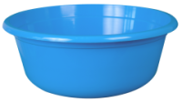 Таз 25л круглый голубой 03029 /10шт/Арз
