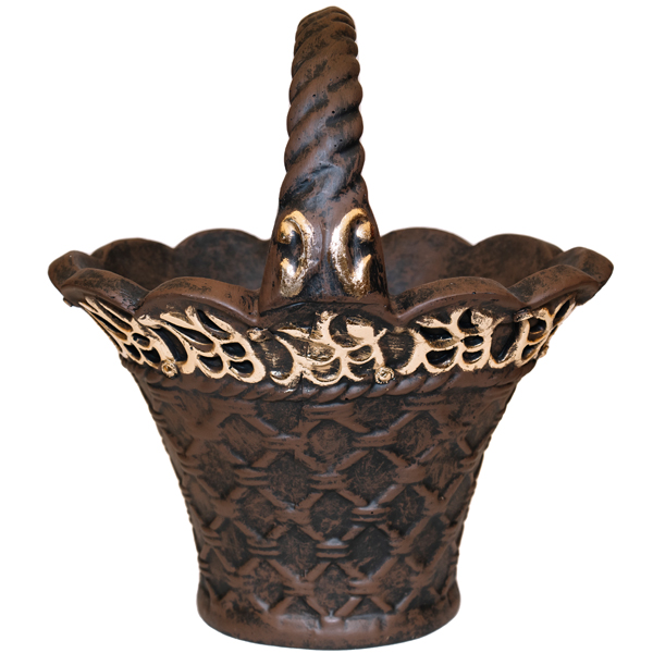 Корзина с цветами пластик ПИ-131