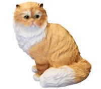 Кот персидский сидит №1 H30см 123410/F329 Кот персидский сидит №1 H30см 123410/F329