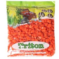 Грунты Тритон блестящ 800гр оранжевый крупный/8шт/Вестерн