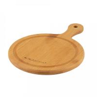 Доска сервировочная круглая 21,5*15,1см с ручкой КТ-СД-КР-088 /48шт/Катунь