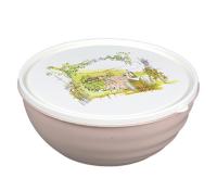 Салатник 2л Тоскана с крышкой какао /09036/Арз