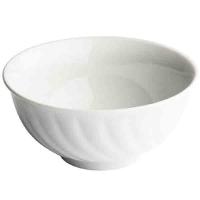 Салатник 400мл Голубая роза белый фарфор 017302 