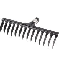 Грабли витые 14-ти зубые рельсовая сталь Б/Ч 332021 /48шт/ Park