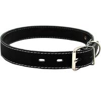 Ошейник кожа двойной ширина 35мм, обхват шеи от 50 до 59см 00035013