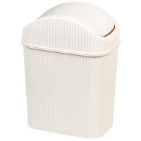Ведро 2,5л д/мусора Стиль слоновая кость А025 /16шт/Арз