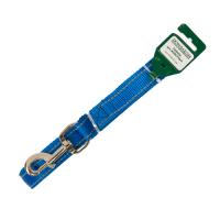 Поводок капрон 25мм*7м синий со светоотражающими полосами DONBARON Поводок капрон 25мм*7м синий со светоотражающими полосами DONBARON