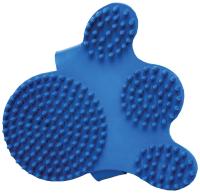 Щетка на руку резиновая Лапка массажная 12см/СК4407/ЗР