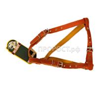 Шлейка кожа Универсал Малая шея 43-56см, грудь 54-64см/410 Шлейка кожа Универсал Малая шея 43-56см, грудь 54-64см/410