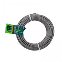 Леска д/триммера круглая армир. алюминием 2,4мм*15м 961935 / Сибртех