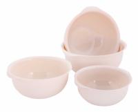 Набор Чаш Классик (4шт) бежевый (2л 3л 4л 5л) М7684 /3шт/ Альтерн