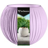 Кашпо Сфера Мини 0,3л лавандовый сорбент КШ-4428 Кашпо Сфера Мини 0,3л лавандовый сорбент КШ-4428