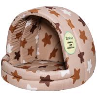 Лежанка Лукошко поролоновая хлопок  МИКС 42*34*18см/DONBARON Лежанка Лукошко поролоновая хлопок  МИКС 42*34*18см/DONBARON