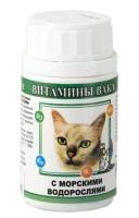 Вит ВАКА д/кошек с Морскими водорослями 80таб/10/26901/001456/Биосфера