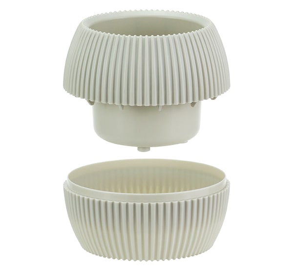 Кашпо ПИКАНТО 0,35л французский серый М3211 Кашпо ПИКАНТО 0,35л французский серый М3211