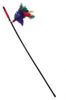 Игрушка к Дразнилка удочка Волшебное перо 46см/К2120/ЗР