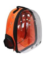 Рюкзак-переноска д/животн.трансформер раскладной 24x30x40см красный/Рст451к/Евро
