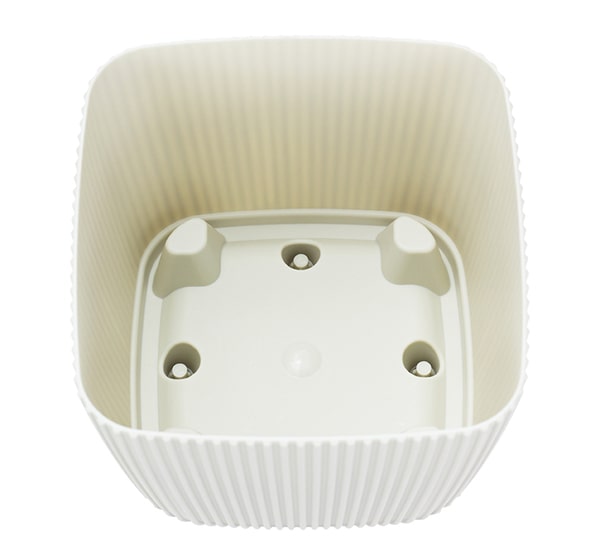 Кашпо ПИКАНТО 1,8л французский серый 15*15см М3209 Кашпо ПИКАНТО 1,8л французский серый 15*15см М3209