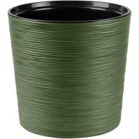 Кашпо La Decoro 15л теплая хвоя с вставкой 