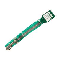 Поводок капрон 25мм*5м зеленый с серой полосой DONBARON Поводок капрон 25мм*5м зеленый с серой полосой DONBARON