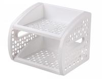 Подставка настольная 2-х ярусная белый