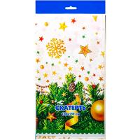 Скатерть 120*180 Зведопад НГ ПВД 133662  Скатерть 120*180 Зведопад НГ ПВД 133662