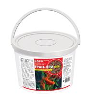 Рыбы ведро ГРАН-ПРИ MINI мелкие плавающие гранулы 900гр (2,75л)/277/Зоомир