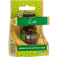 Эфирное масло Банные штучки 15мл ель 30008/28шт/Профит