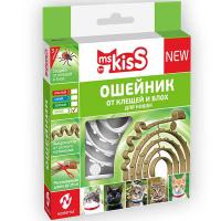 Ошейники М.Кисс БИО д/кошек п/блох и п/клещей белый 38см/24шт/МК05-00190