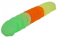 Крышка для банок п/эт набор 12шт колор С23НК 