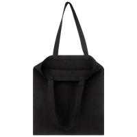 Сумка-шоппер 35*40см без застежки черная 111444 /20шт/120шт/Рыжий Кот