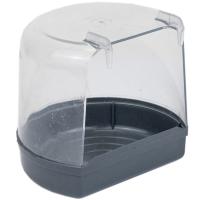 Купалка д/птиц внешняя 12*9*11см серая/5155сер/Дарэлл